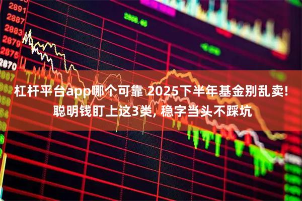 杠杆平台app哪个可靠 2025下半年基金别乱卖! 聪明钱盯上这3类, 稳字当头不踩坑